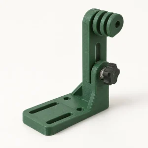 3D-printed adjustable camera mounting bracket